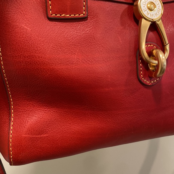 Dooney & Bourke Florentine Amelie Tote Crossbody in Red NWOT - Picture 12 of 13